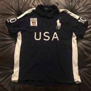 Vintage Polo 2010 USA Olympics Shirt - XL